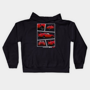 Subaru Impreza hawkeye WRX STI, JDM Kids Hoodie